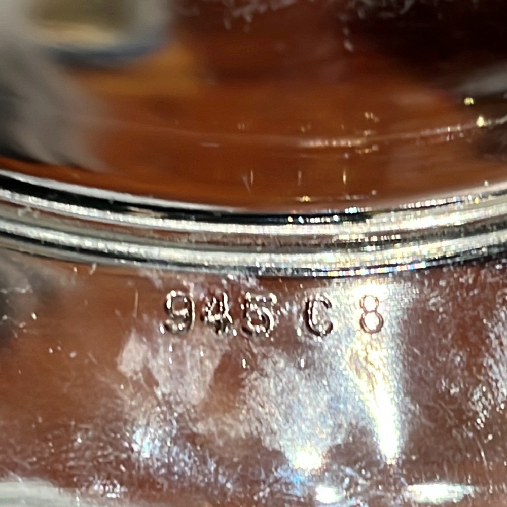 Mid-Century Vintage Pyrex Town & Country Divided Casserole Dish w/ Lid - Picture 16 of 16